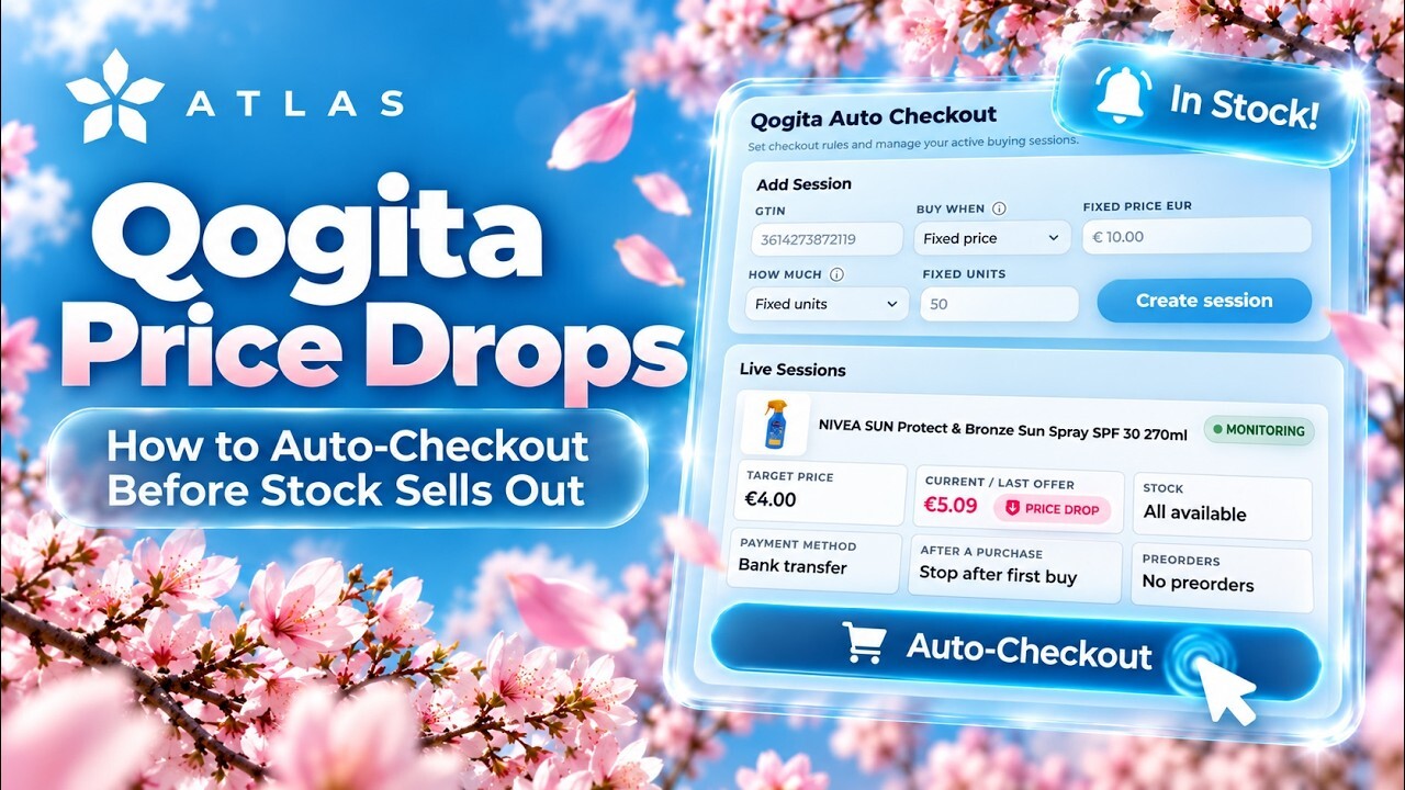 Video guide to setting up ATLAS Auto-Checkout for Qogita