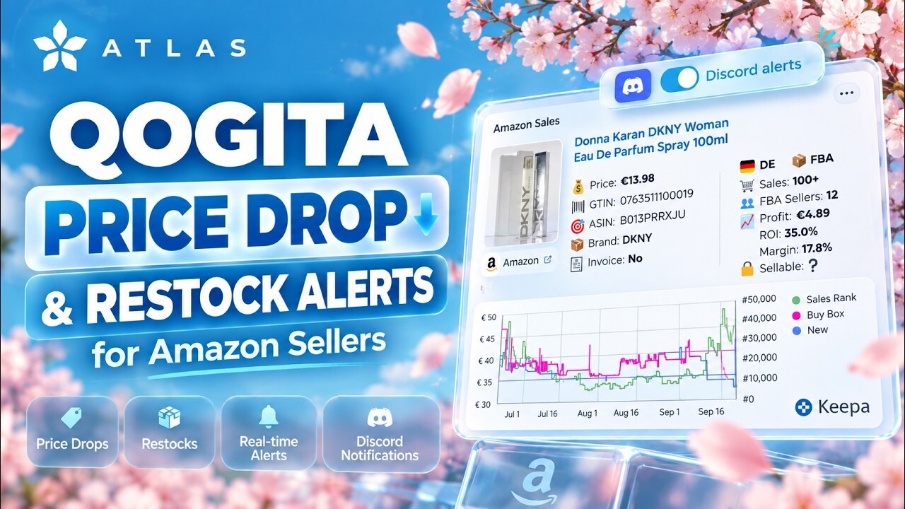 Vidéo sur les alertes de baisse de prix et de réassort Qogita dans ATLAS